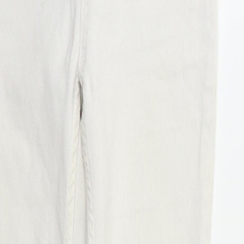 New Look Womens White   Skinny Jeans Size 6 L26 in