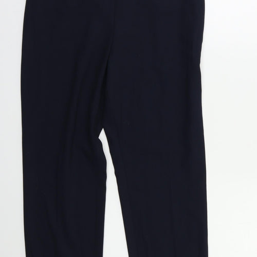 M&S Womens Black   Dress Pants Trousers Size 14 L25 in