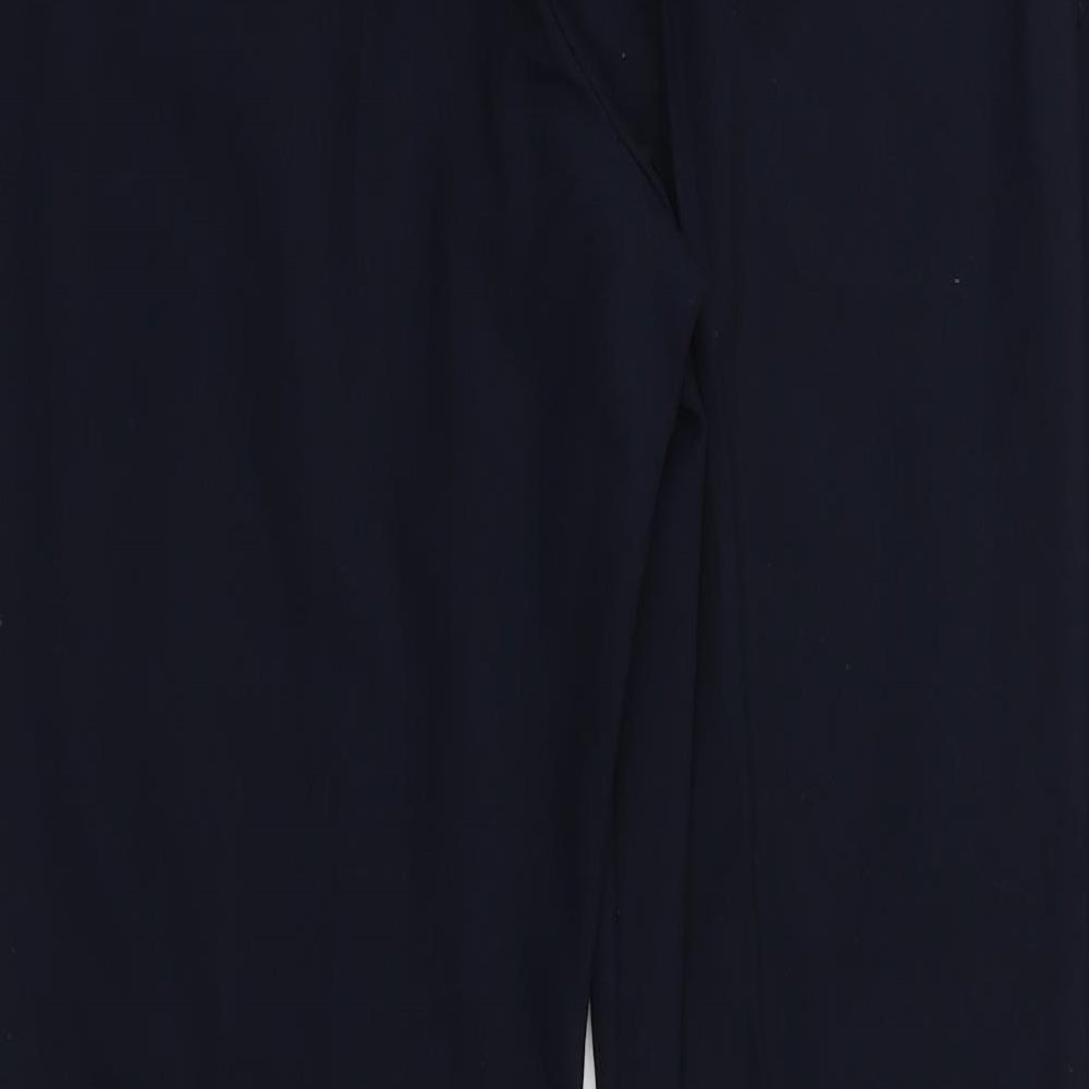 M&S Womens Black   Dress Pants Trousers Size 14 L25 in