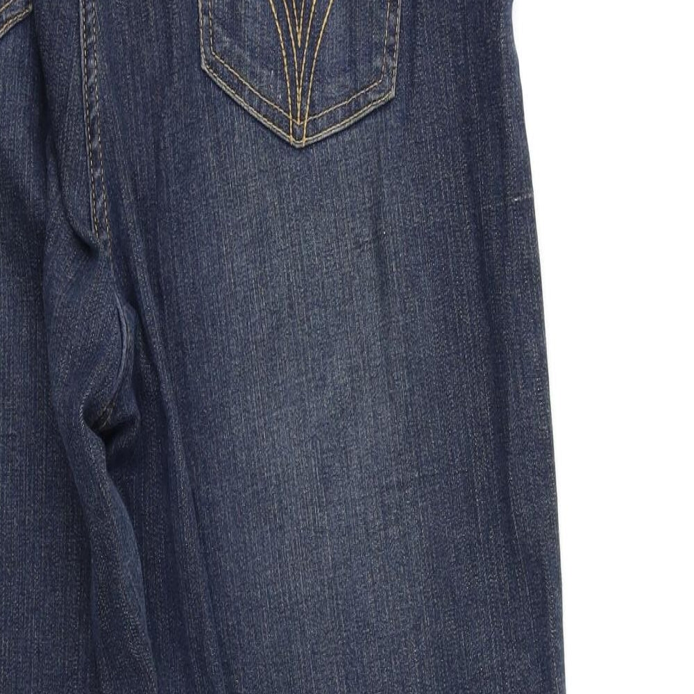 Preworn Womens Blue   Bootcut Jeans Size 18 L28 in