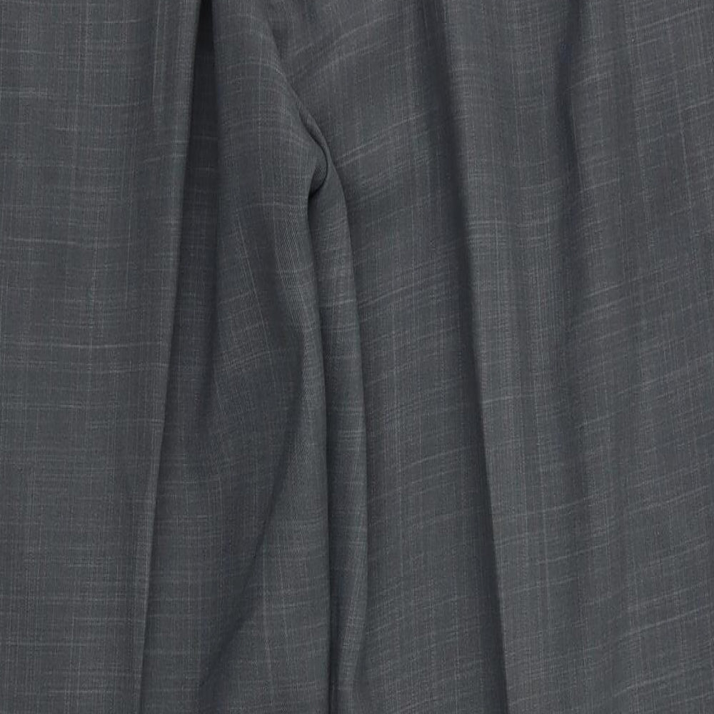 Florence Roby Womens Grey   Dress Pants Trousers Size 16 L26 in