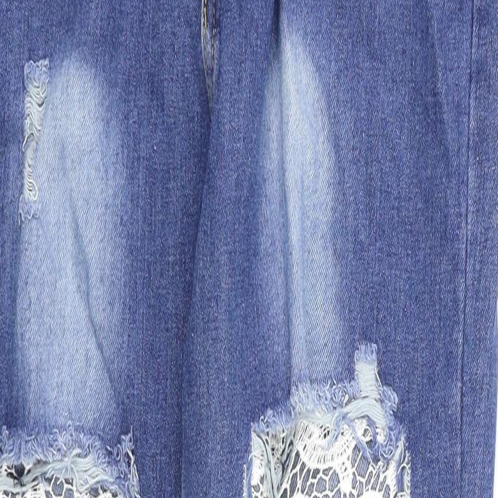 Preworn Womens Blue   Straight Jeans Size 10 L27 in