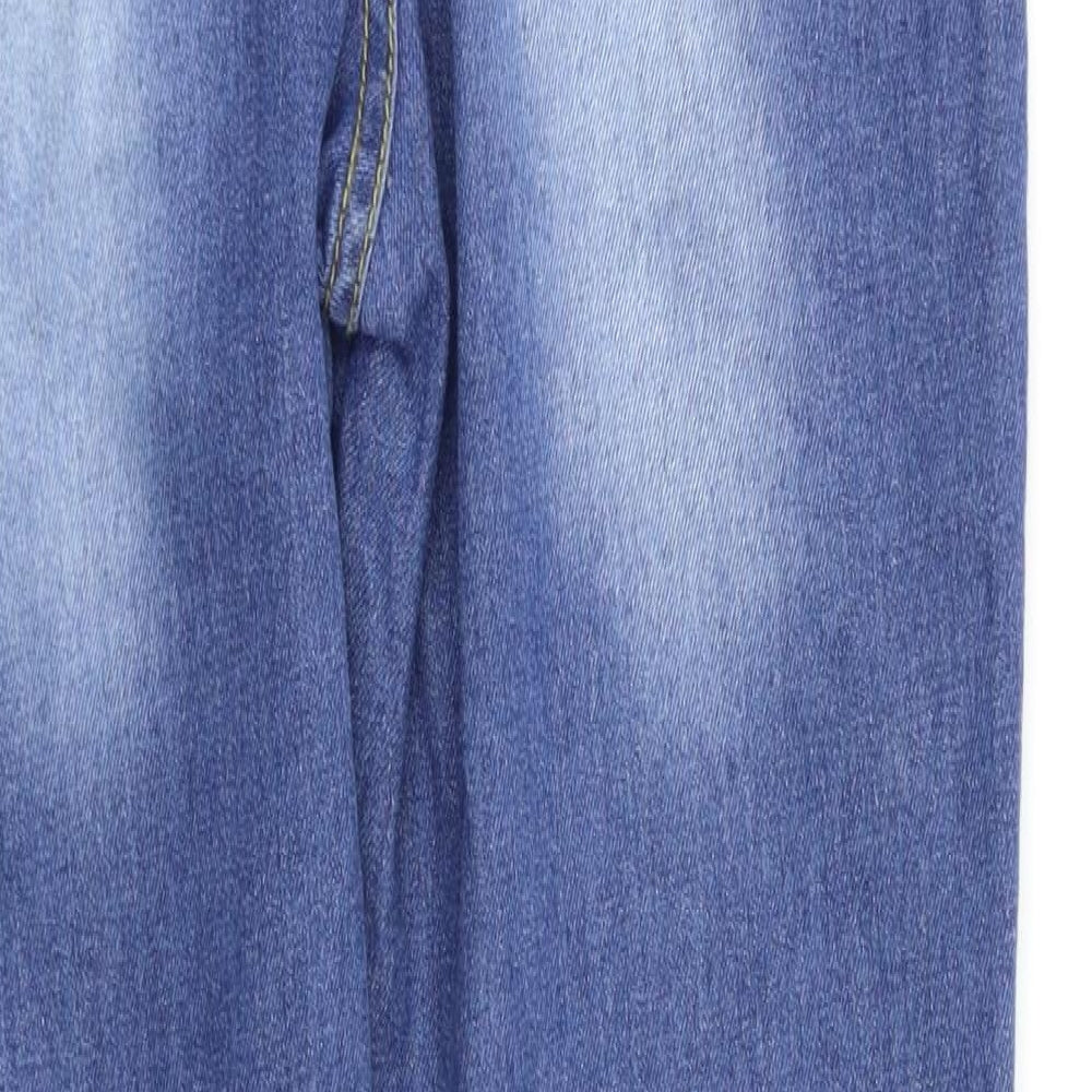 Preworn Womens Blue   Straight Jeans Size 10 L27 in