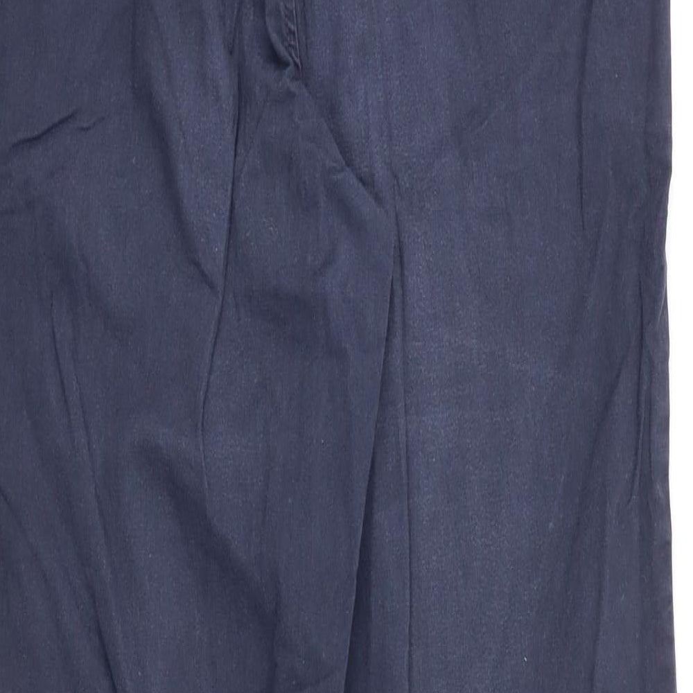 H&M Womens Blue   Straight Jeans Size 10 L29 in - Maternity