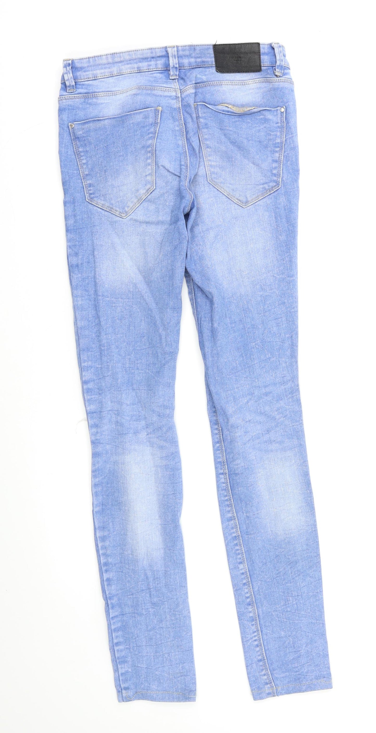 Zara Womens Blue   Skinny Jeans Size 8 L30 in
