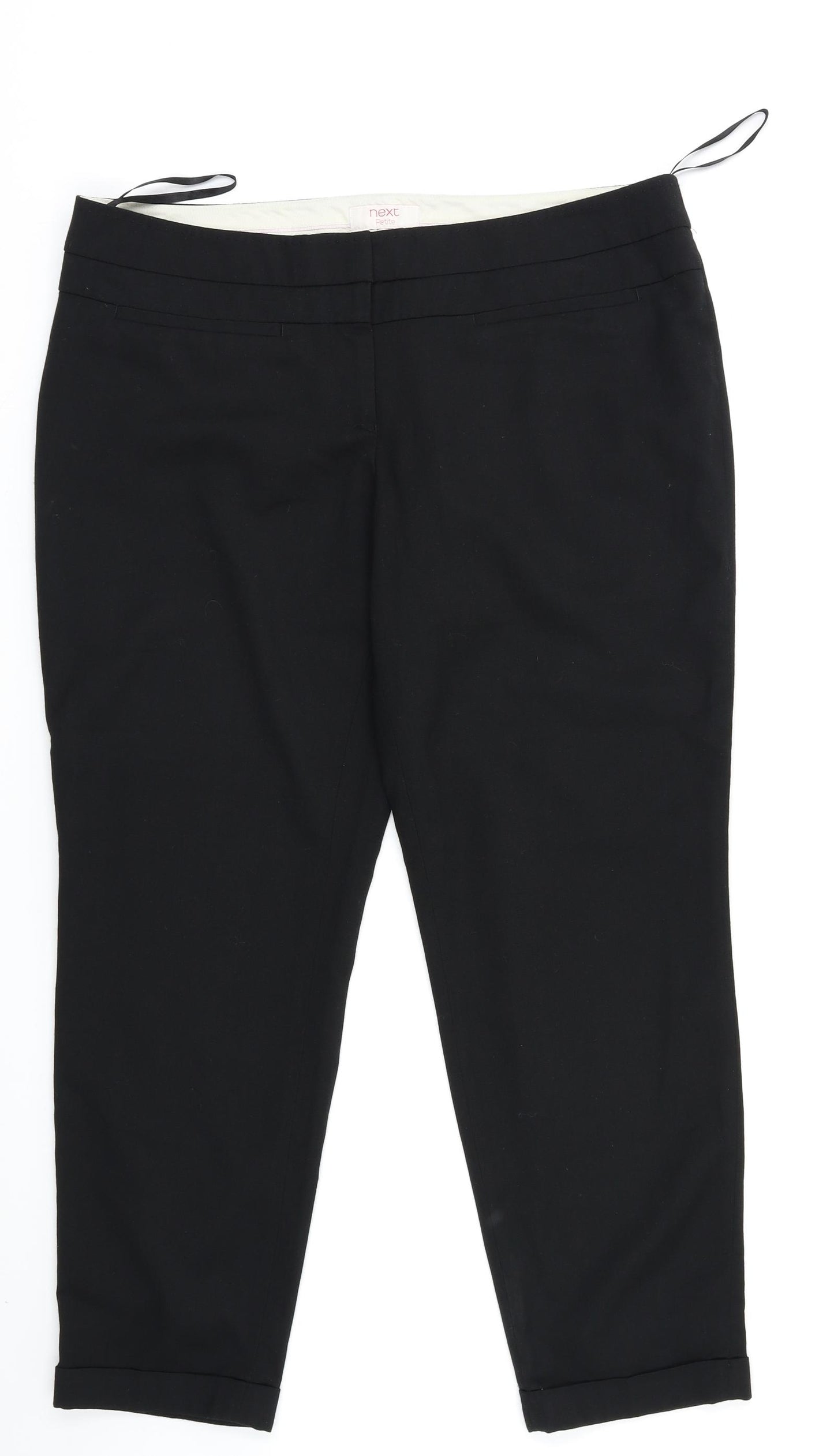 NEXT Womens Black   Dress Pants Trousers Size 16 L24 in