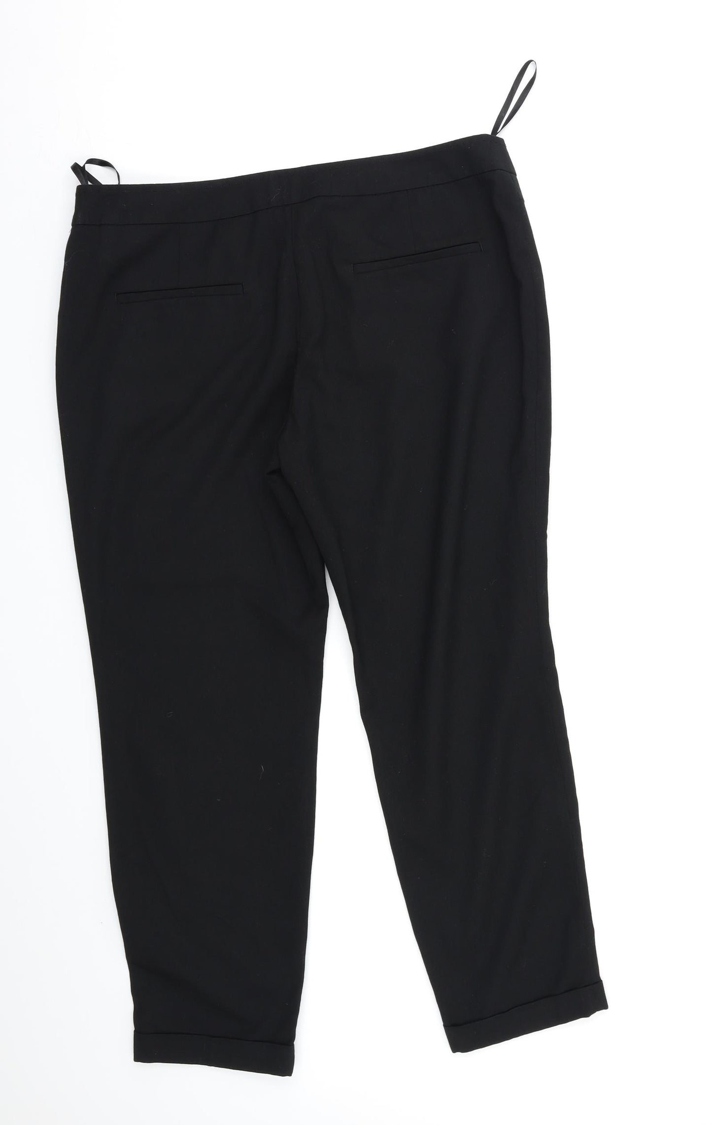 NEXT Womens Black   Dress Pants Trousers Size 16 L24 in