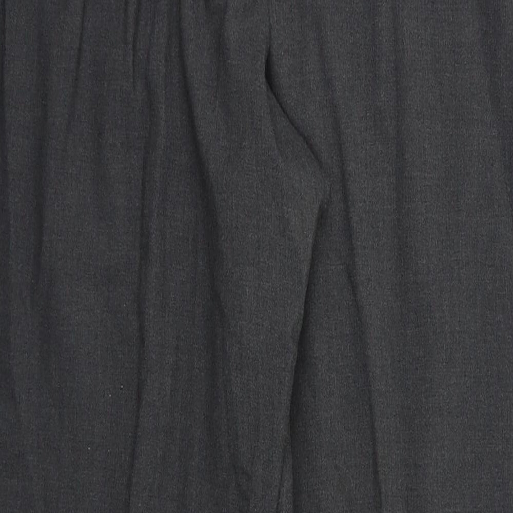 M&S Womens Grey   Dress Pants Trousers Size 16 L27 in