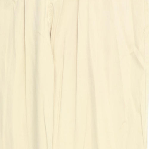 Zara Womens Beige   Trousers  Size 14 L27 in