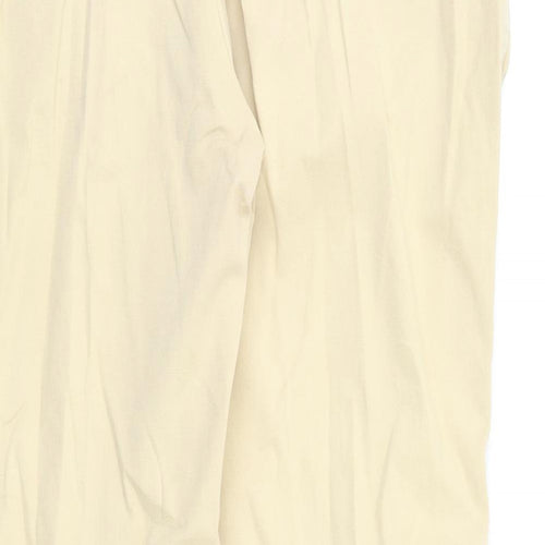 Zara Womens Beige   Trousers  Size 14 L27 in