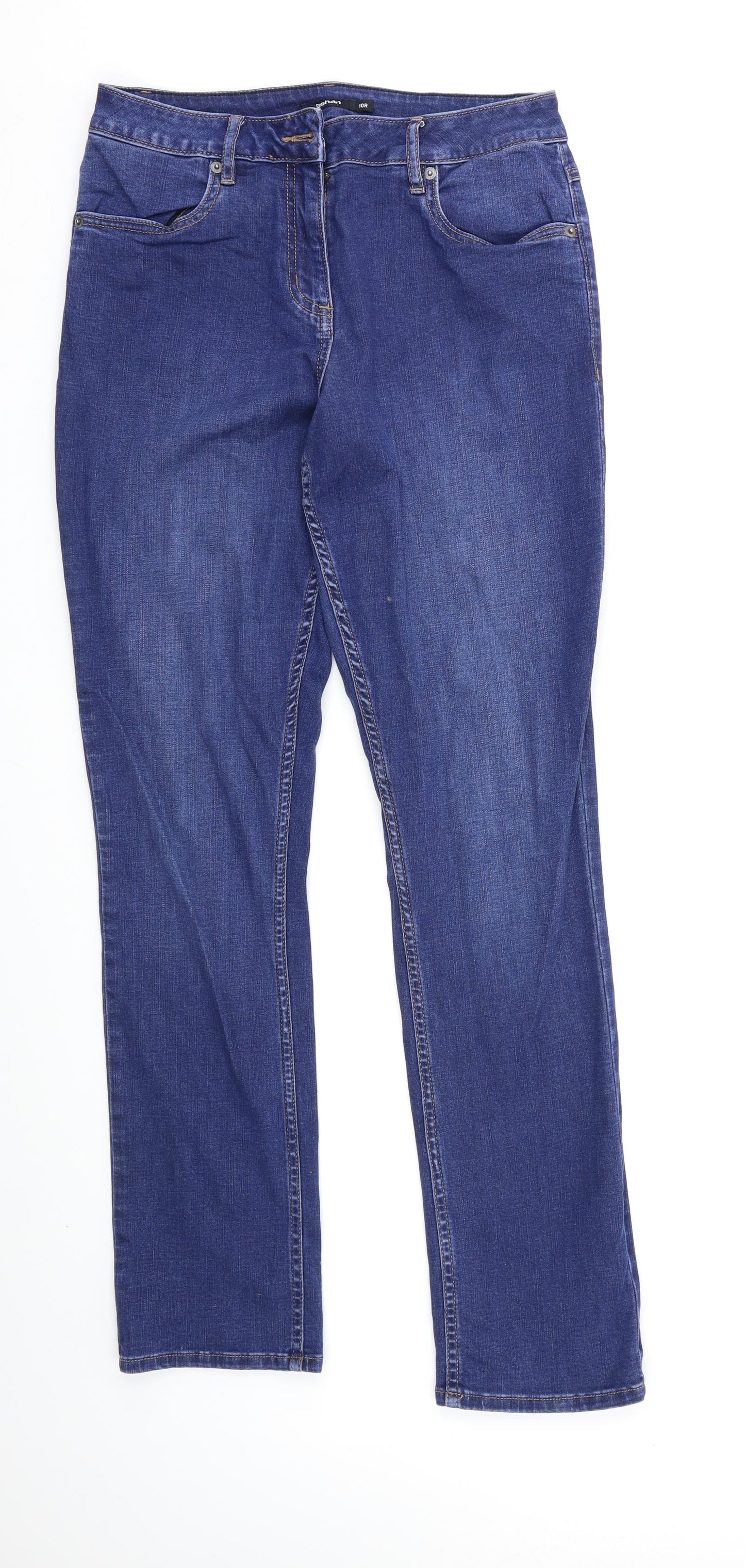 Rohan Womens Blue   Straight Jeans Size 10 L30 in