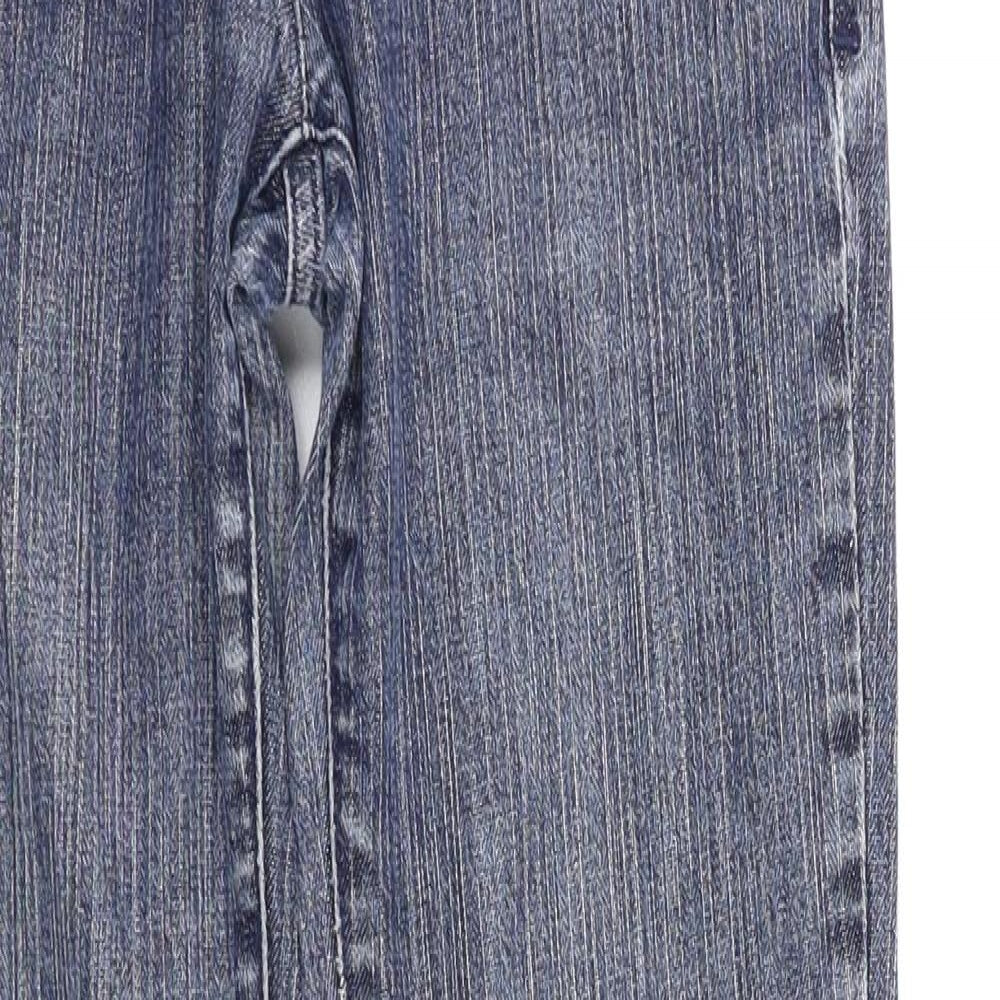 NEXT Womens Blue   Straight Jeans Size 8 L29 in