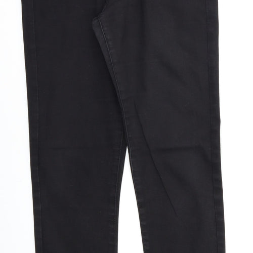 Denim & Co Womens Black   Skinny Jeans Size 12 L26 in