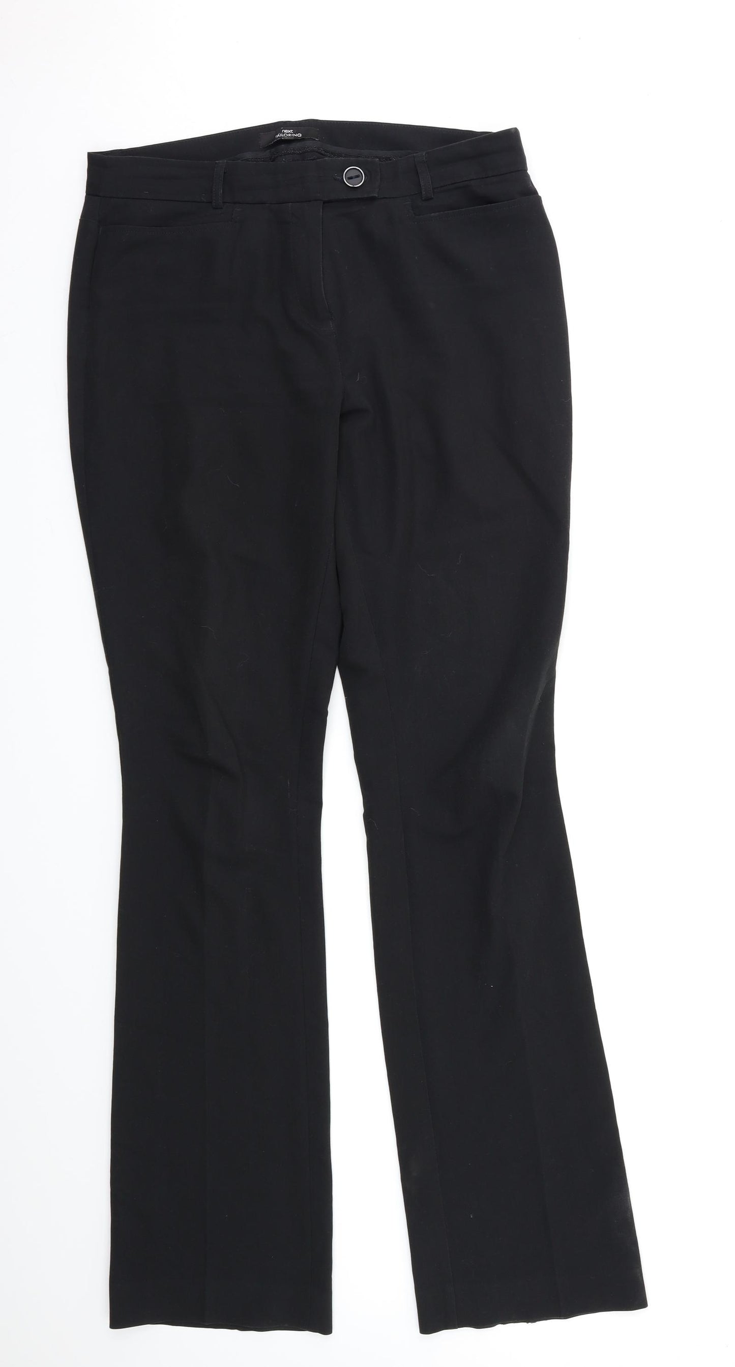 NEXT Womens Black   Dress Pants Trousers Size 12 L32 in