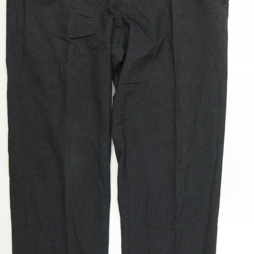 Preworn Womens Grey   Trousers  Size 26 L32 in