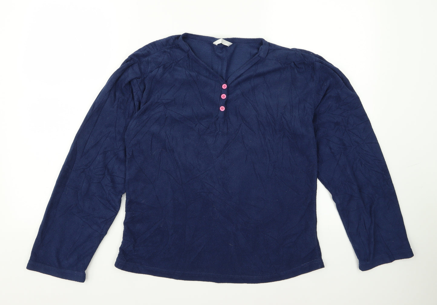 Preworn Womens Blue   Basic T-Shirt Size 10