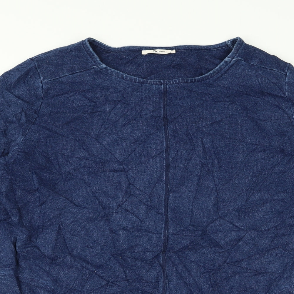 TU Womens Blue   Pullover Jumper Size 16