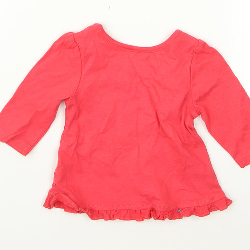 Preworn Girls Red   A-Line  Size Newborn