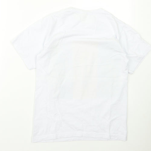foxin Mens White    T-Shirt Size S  - barbados