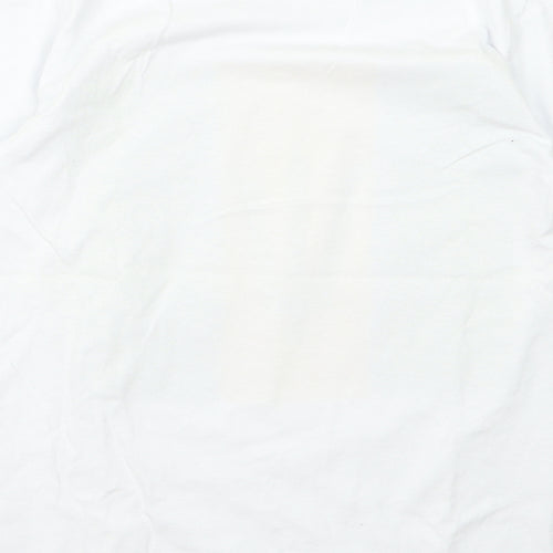 foxin Mens White    T-Shirt Size S  - barbados