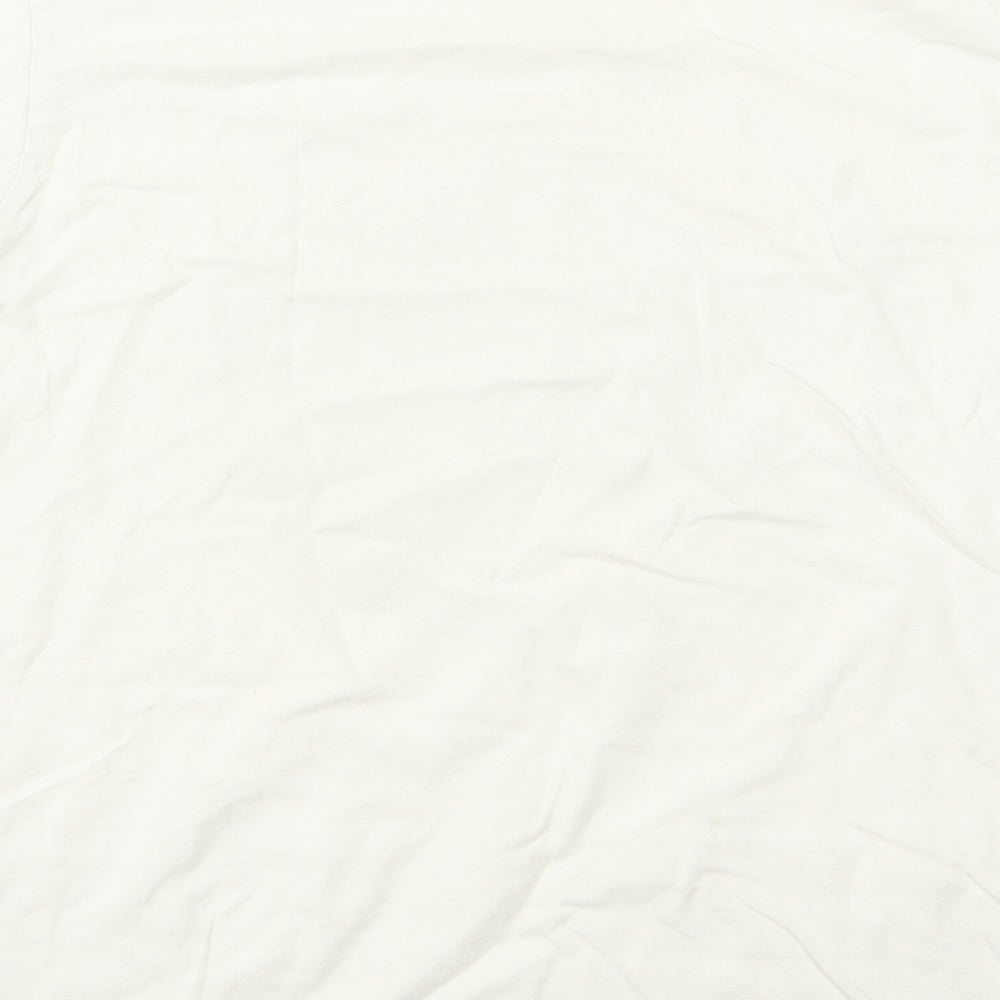 Syndicate Mens White    T-Shirt Size S