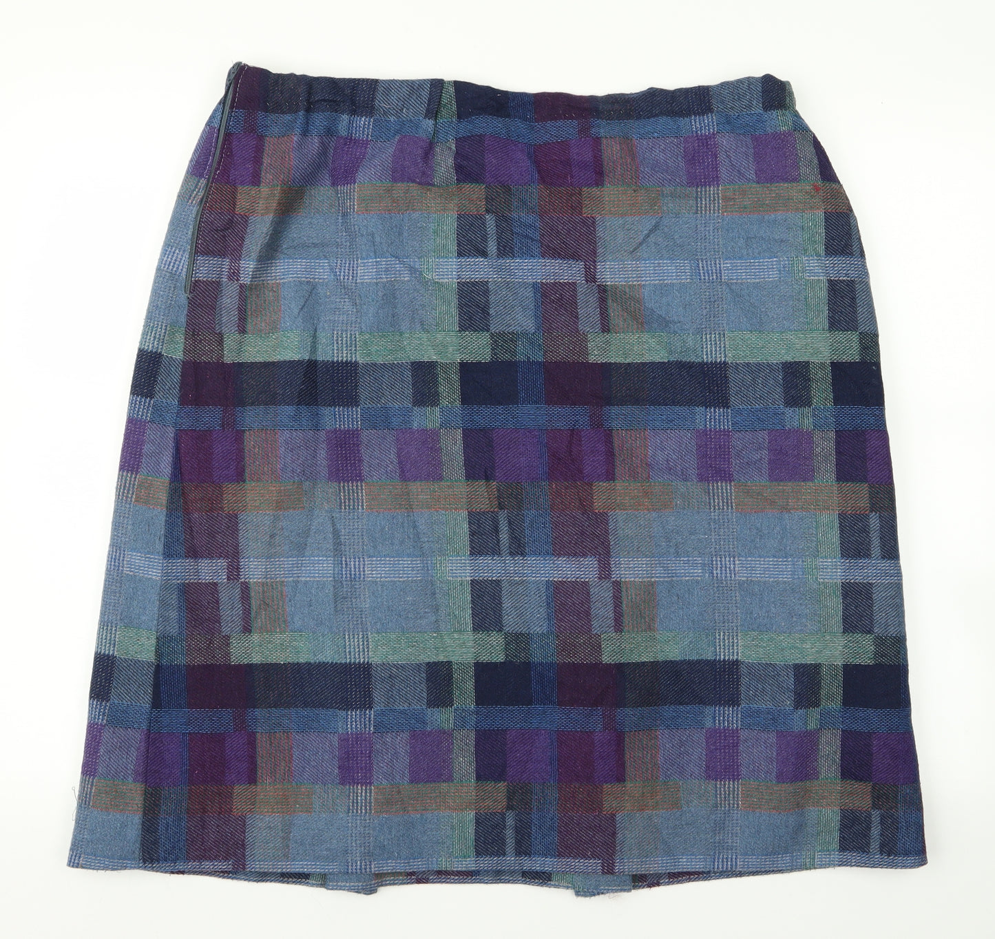 Preworn Womens Multicoloured  Rayon Straight & Pencil Set Size 36