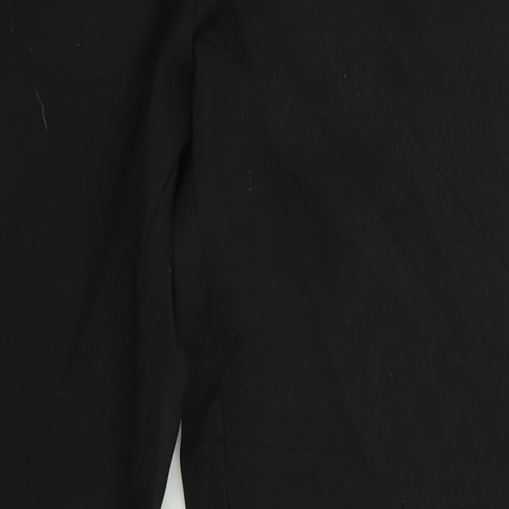 m&s Womens Black   Trousers  Size 10 L23 in