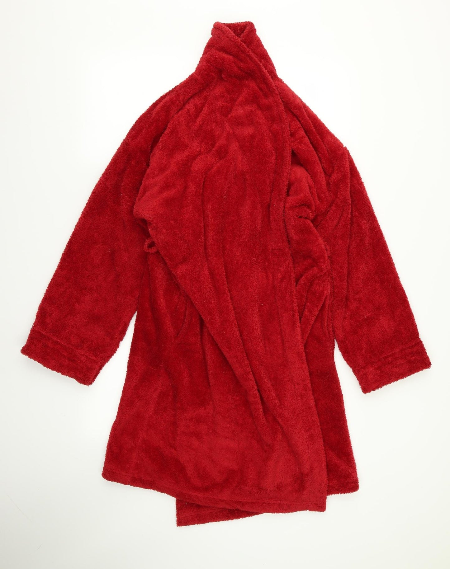 m&s Womens Red   Top Robe Size 12