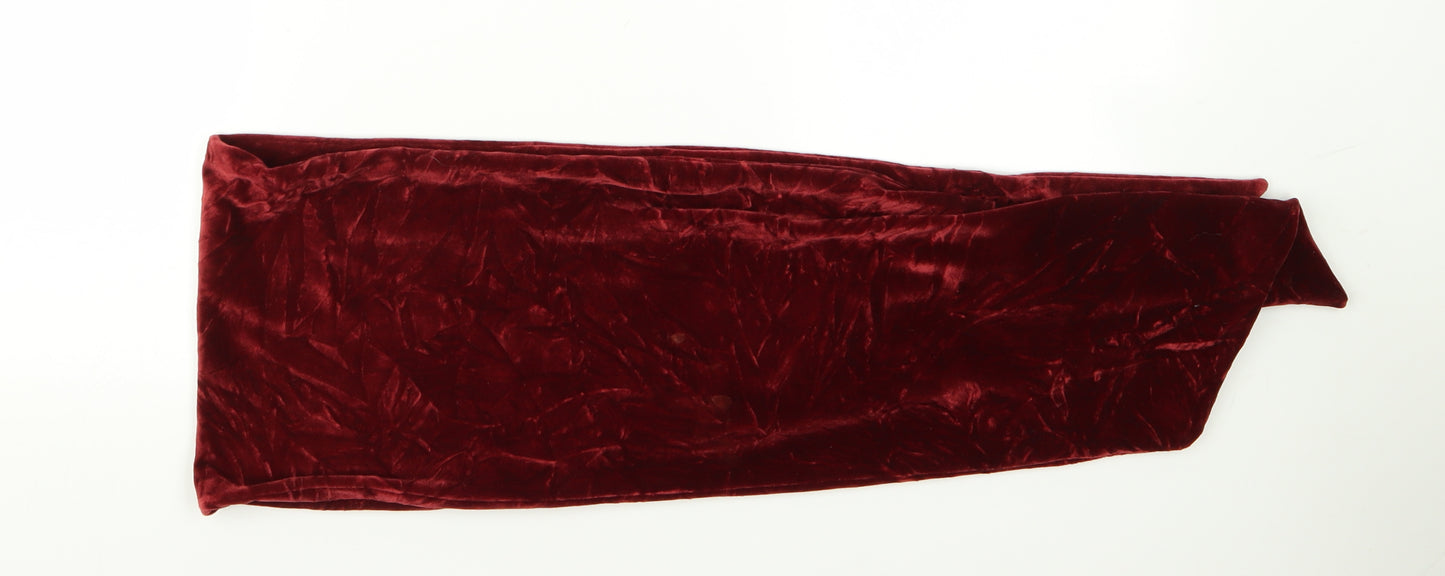 Preworn Womens Red    Scarf