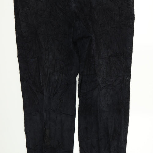 Preworn Womens Black   Trousers  Size 32 L29 in