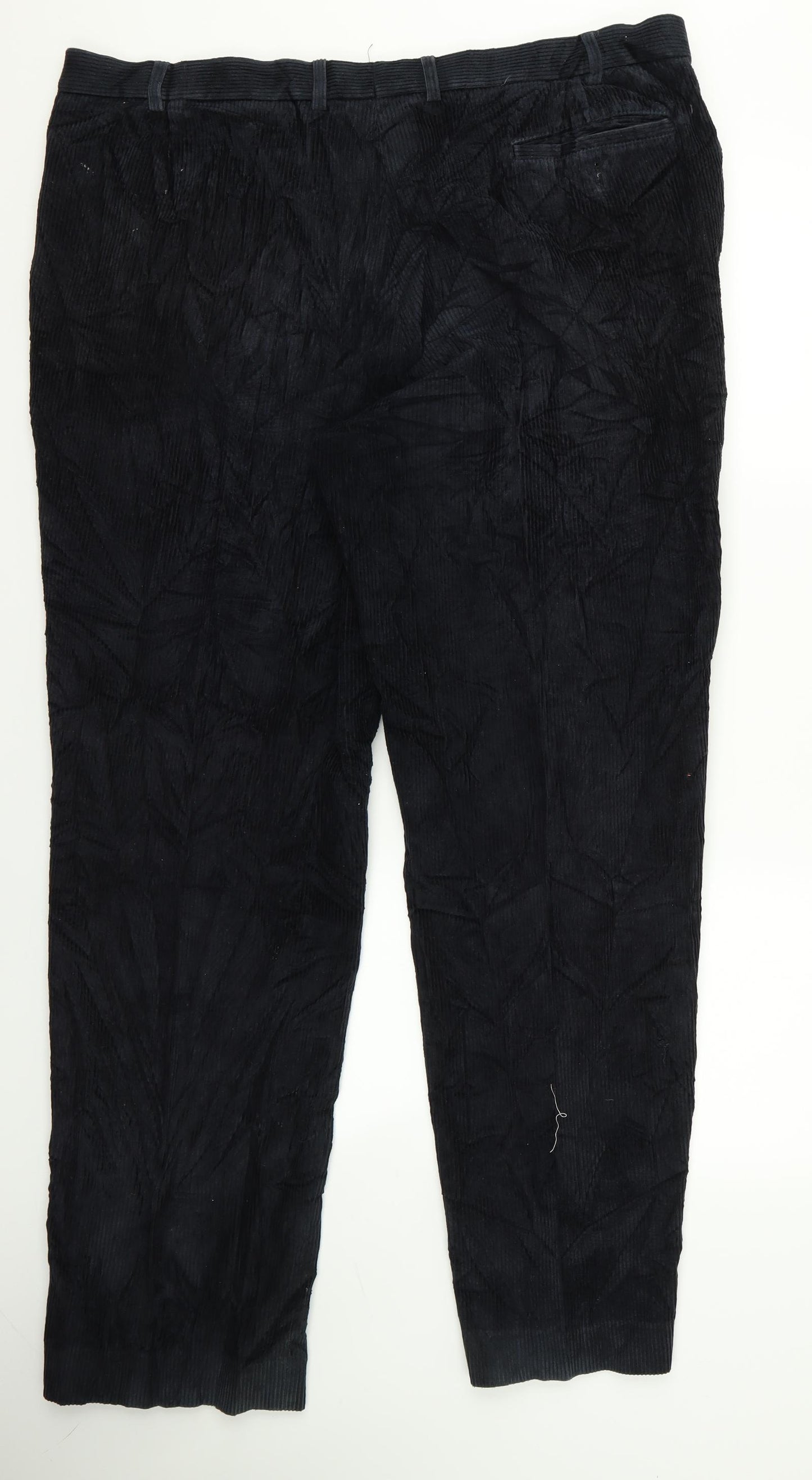 Preworn Womens Black   Trousers  Size 32 L29 in
