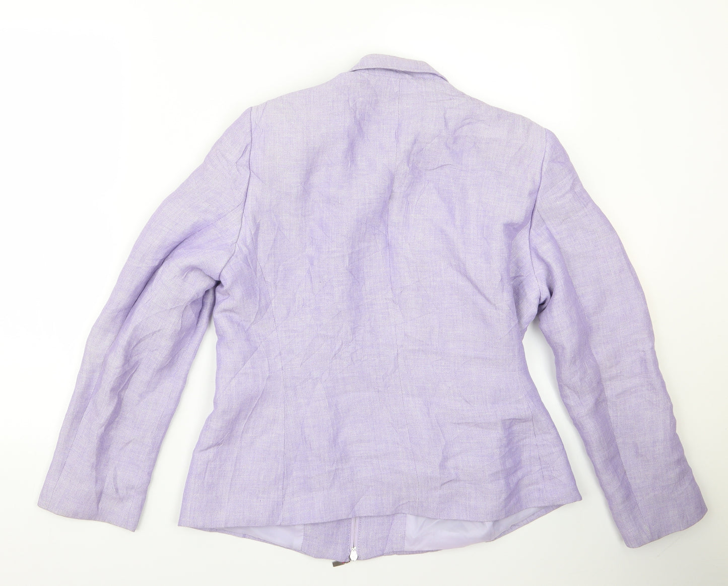 m&s Womens Purple   Jacket  Size 14