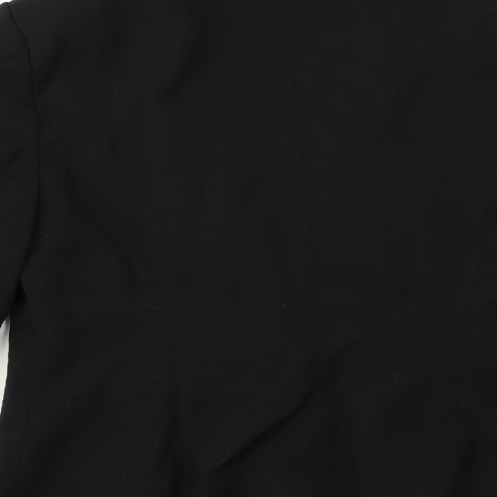 m&s Womens Black   Jacket  Size 14