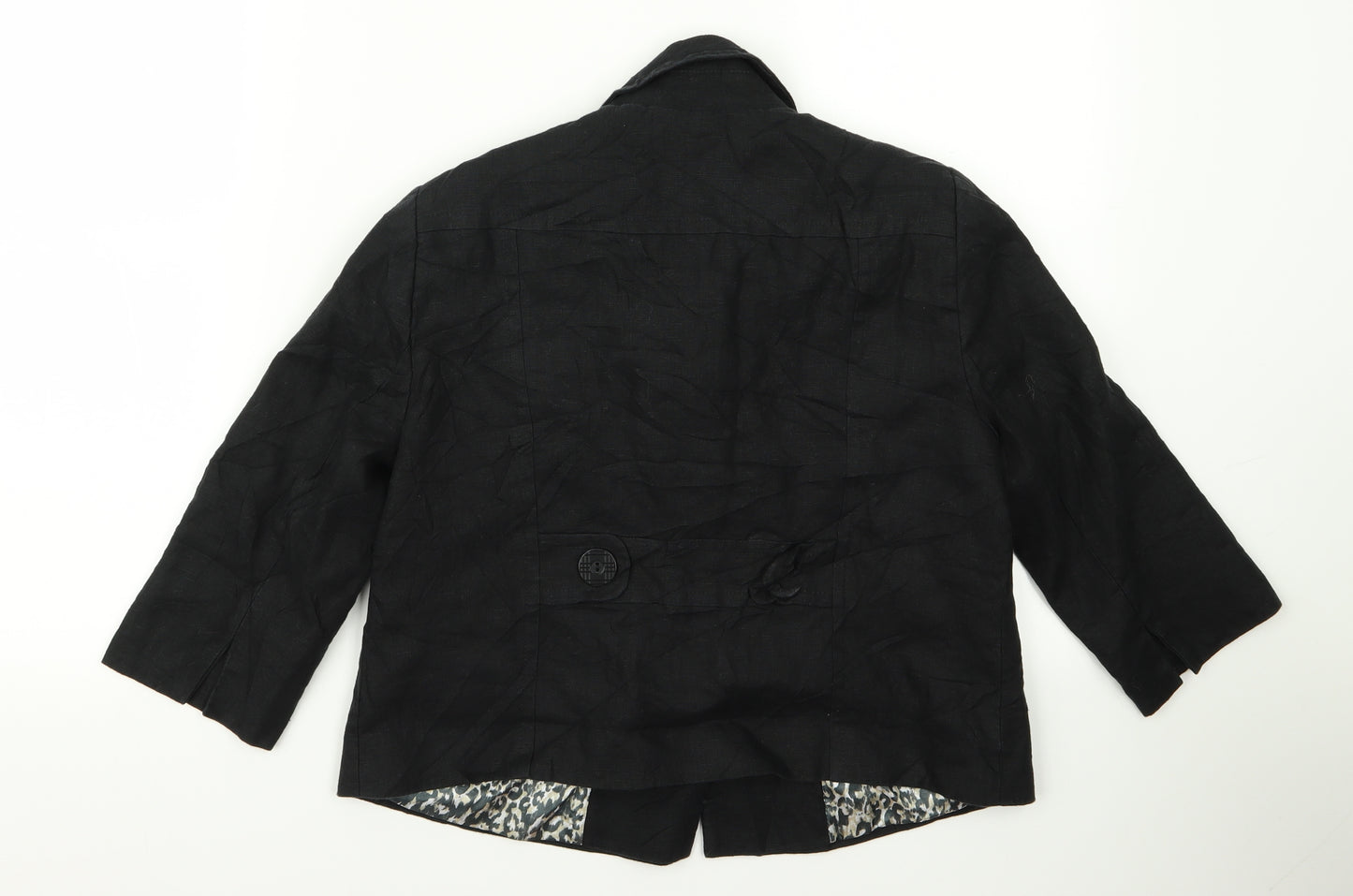 petite Womens Black   Jacket  Size 12
