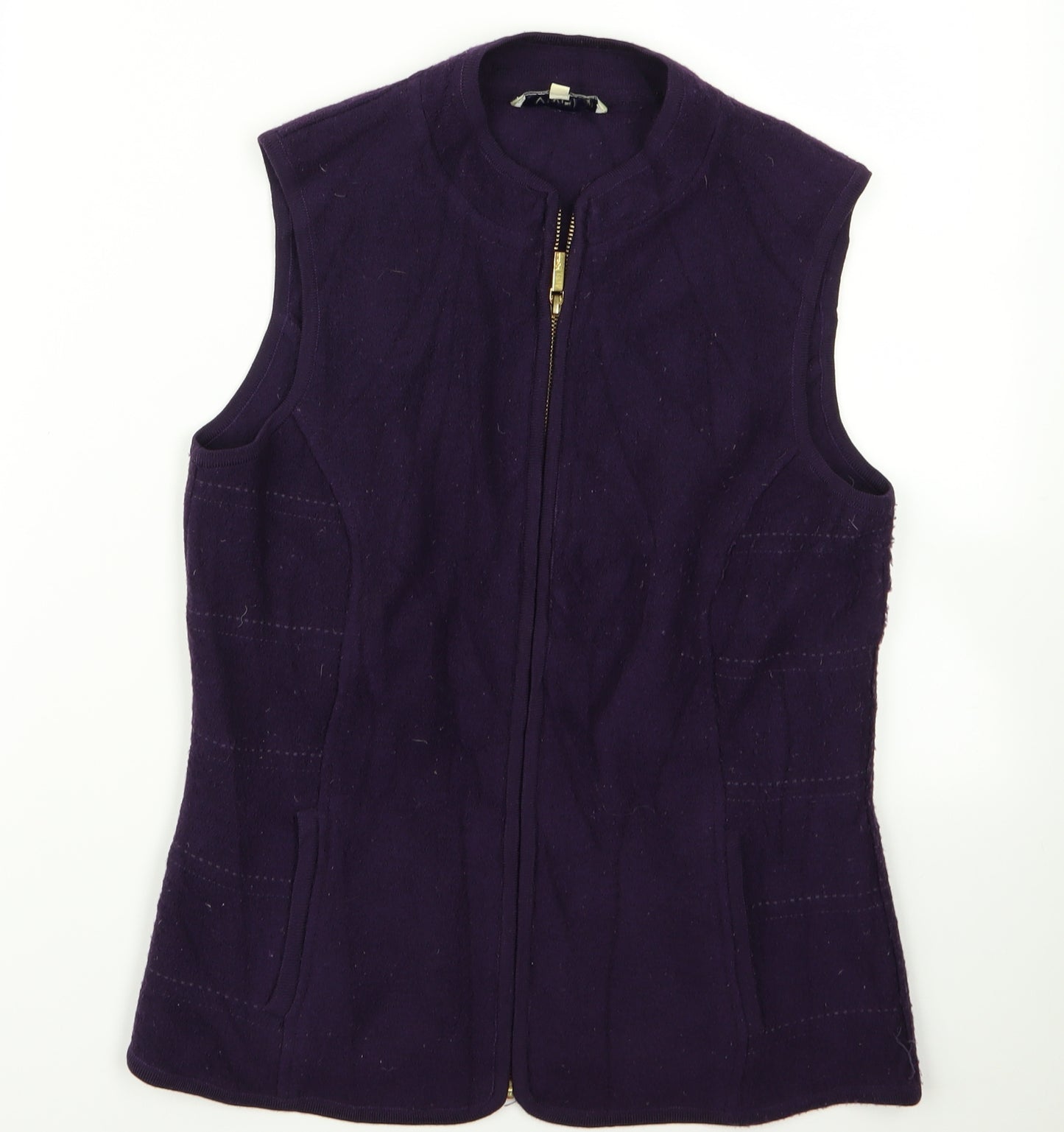 Viyella Womens Purple   Gilet Jacket Size S