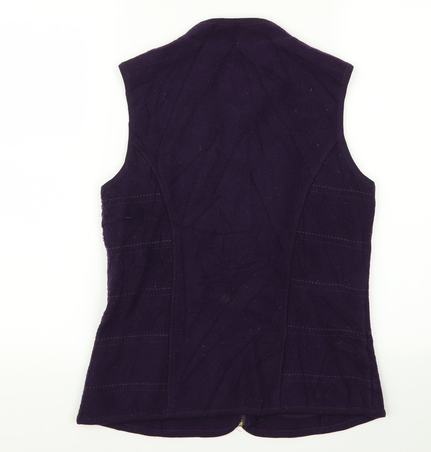 Viyella Womens Purple   Gilet Jacket Size S