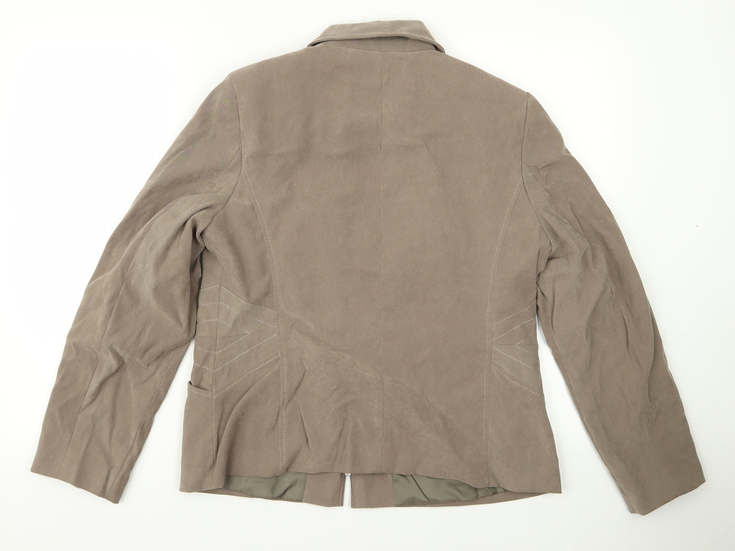 BM Womens Brown   Jacket  Size 14  - 1