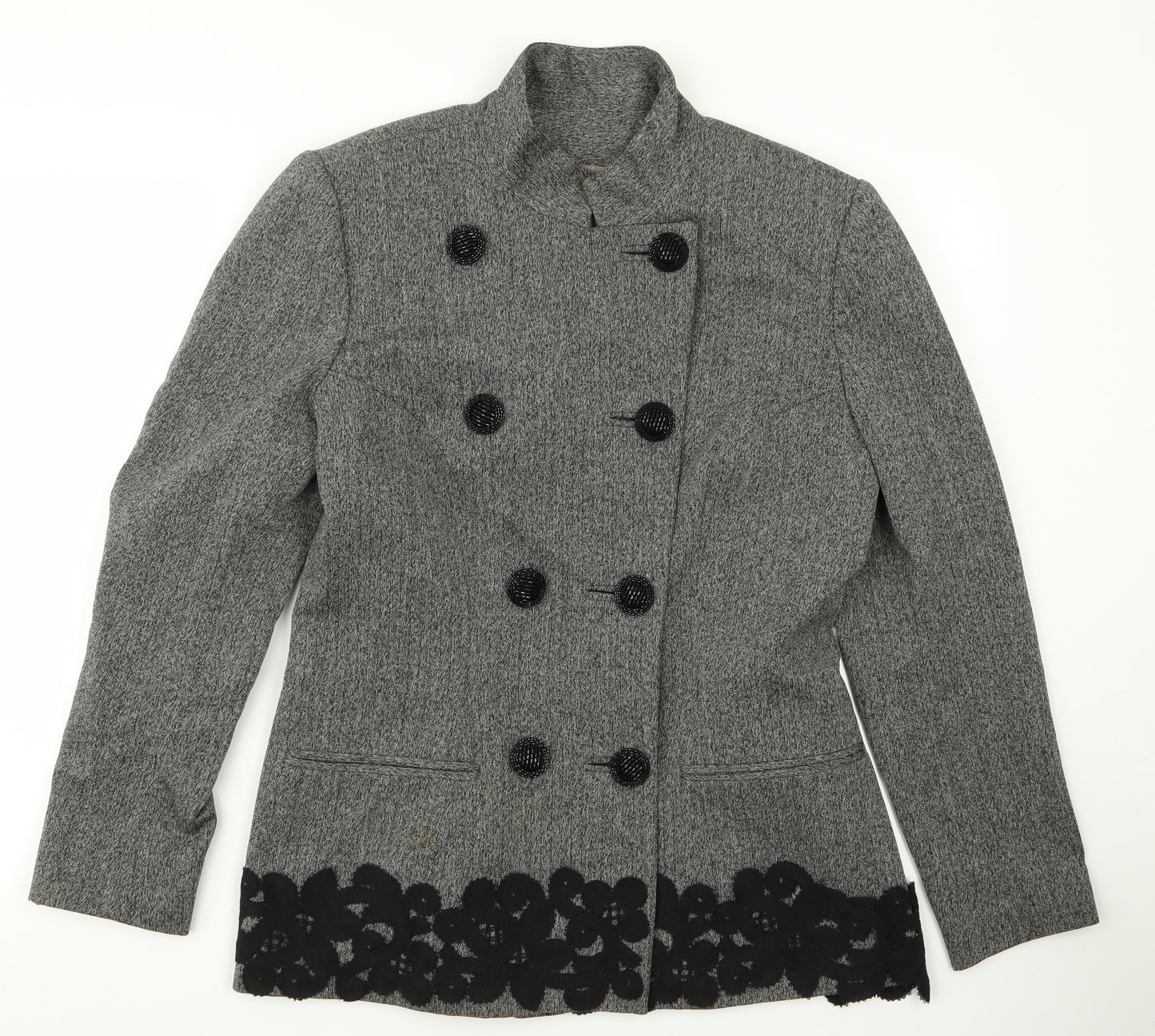 Helen Sykes Womens Grey   Jacket  Size M