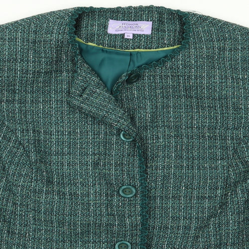 Honor Milburn Womens Green   Jacket  Size 16