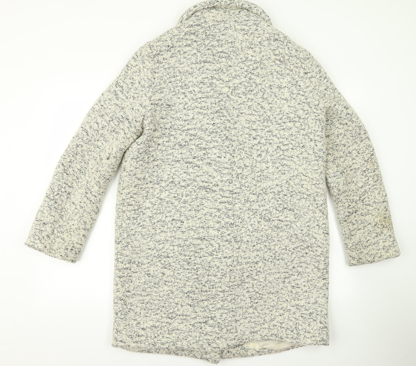 villa Womens Beige   Overcoat Jacket Size M