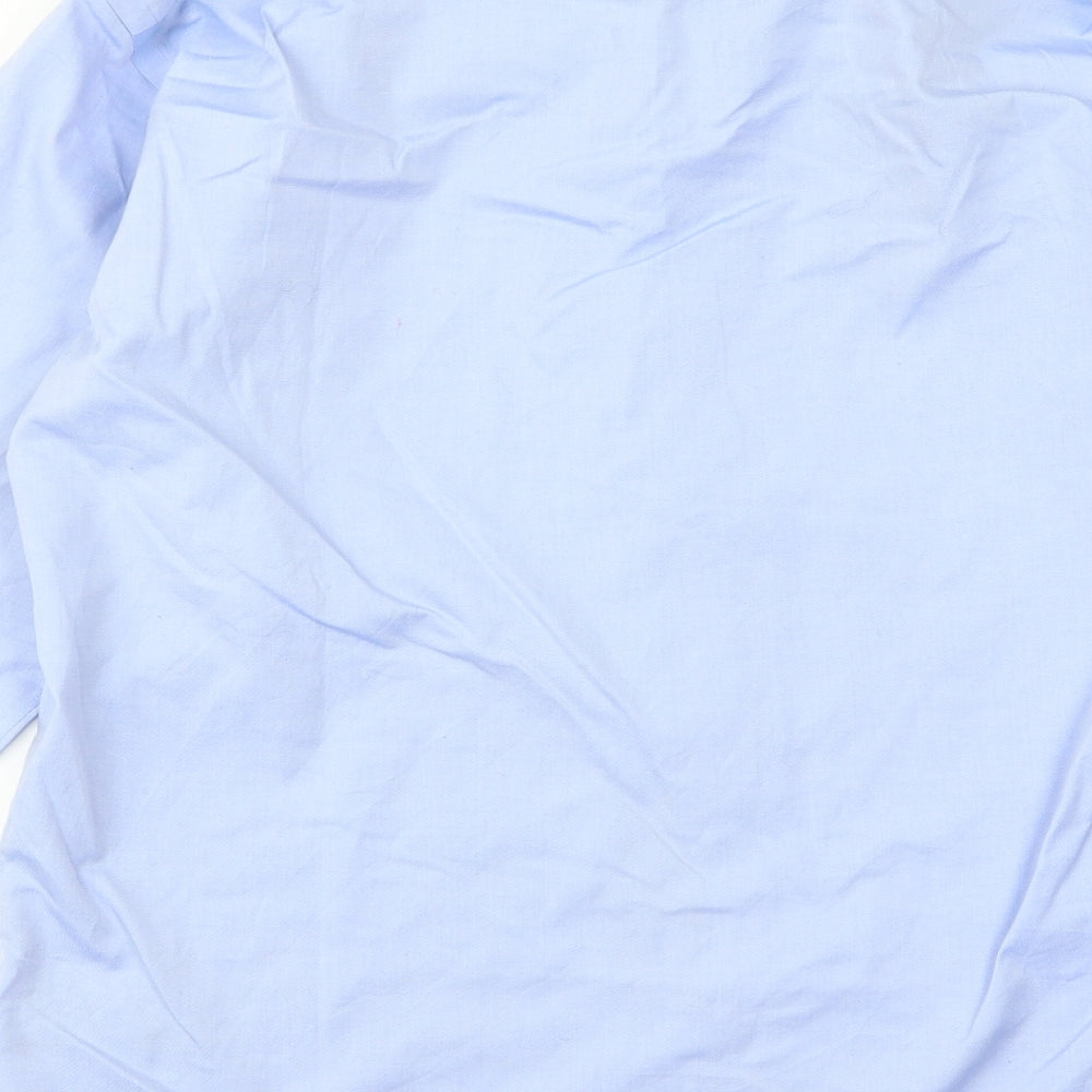 Kirkland Mens Blue    Button-Up Size 16