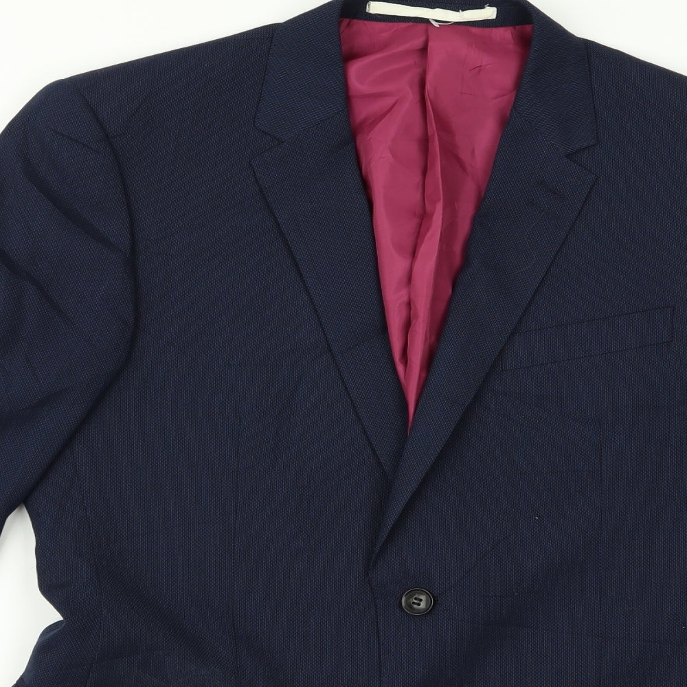 m&s Mens Blue   Jacket  Size M