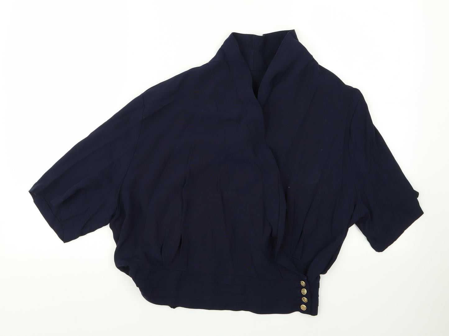 Preworn Womens Blue   Basic Blouse Size M