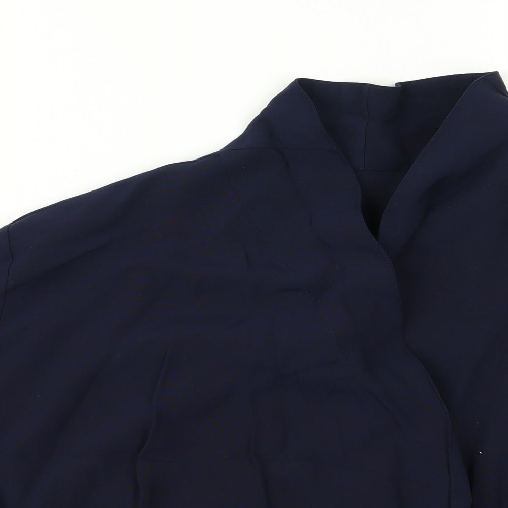 Preworn Womens Blue   Basic Blouse Size M
