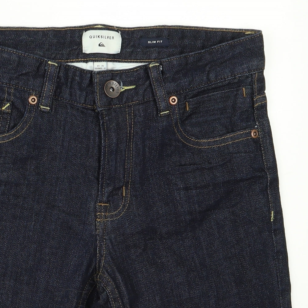 quicksilver Mens Blue   Chino Shorts Size 32