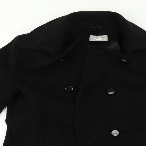 Wallis Womens Black   Jacket  Size 10