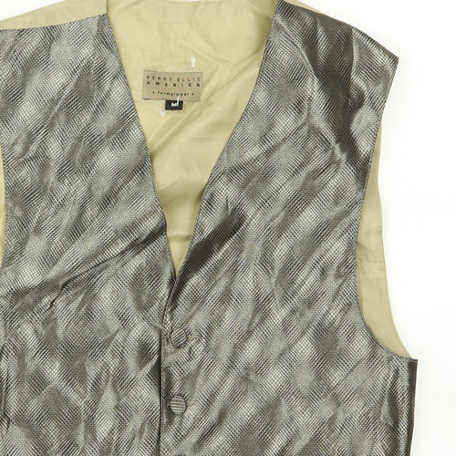 lperry ellis Mens Brown   Gilet Jacket Size M