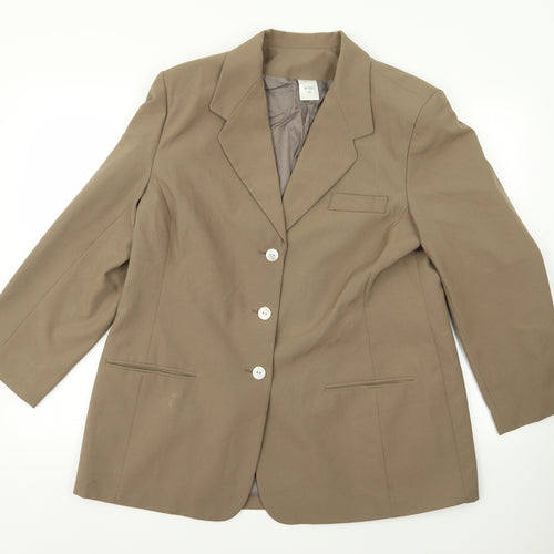 Preworn Womens Brown   Jacket  Size 18