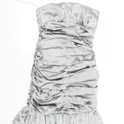 Juno Womens Silver   Bodycon