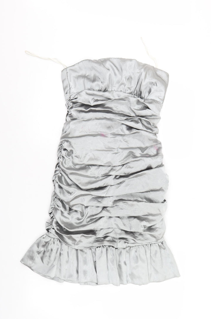 Juno Womens Silver Bodycon